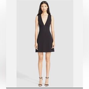 A.L.C. 'Jacobson' Sleeveless Stretch Crepe Dress